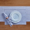 Solino Home Striped Linen Placemats | Bistro Stripe - 3 of 4