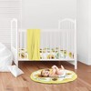 Sweet Jojo Designs Girl Baby Tummy Time Playmat Sunflower Yellow Brown and Green - 2 of 4