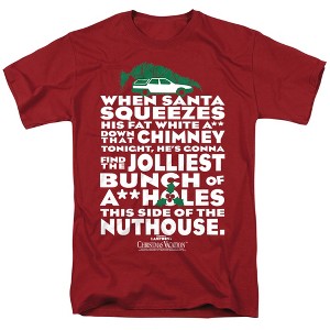 Christmas Vacation Jolliest Bunch Adult T-Shirt - 1 of 4
