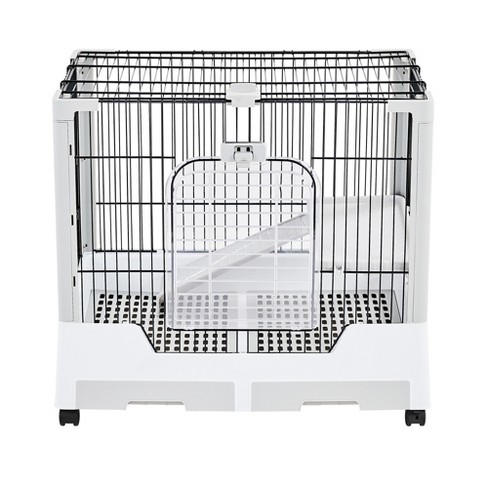 2 level hot sale rabbit cage