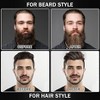 XIKEZAN Beard Straightener for Men,Premium Heated Beard Brush w/Anti-Scald Feature,Beard Straightening Comb,Unique Gifts - 2 of 4