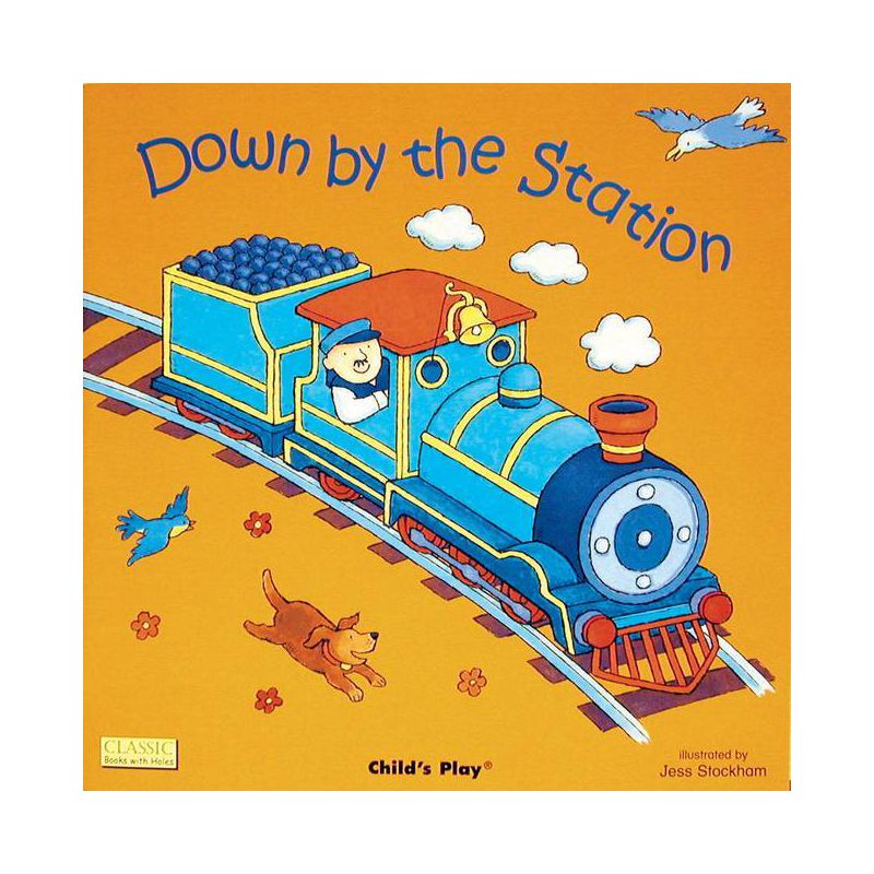 Down by the Station - (Classic Books with Holes Board Book) (Board Book), 1 of 2