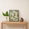 Cat Coquillette Tiger Collection Mint Orange Art Canvas - Society6 - 3 of 4