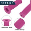 Unique Bargains Bike Handlebar Grips Covers 3.94" Pink 1 Pair - 4 of 4
