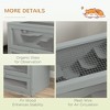 Gulches Two Level Gray Hamster Cage with Openable Top and Front Door - 4 of 4