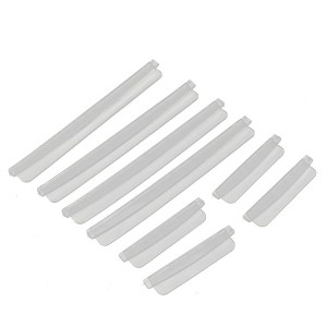 Unique Bargains Plastic Auto Car Door Edge Scratch Strip Protector Guards Clear 8Pcs - 1 of 4