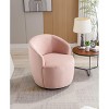 NicBex Swivel Barrel Chair Modern Accent Chair Armchair Comfy Chair Living Room Chair for Reading Room, Bedroom - 2 of 4