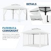 Nasitip Outdoor Canopy Tent With Mosquito Netting, Pop Up Instant Gazebo Waterproof With Portable Carrying Bag - 4 of 4