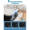 Cherimor, Queen Air Mattress, 18" High, Built-in Pump, Leak-Tested, Fast Inflate Bed, 800 lb Support - 4 of 4