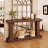WOWLIVE 63-Inch Long Console Table with Storage, Farmhouse Entryway Table for Entrance - 2 of 4