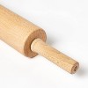 17.28 Adjustable Wood Rolling Pin Light Brown - Figmint™ : Target