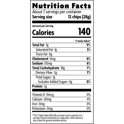 Que Pasa Organic Avocado Oil Jalapeno & Lime Tortilla Chips - 7.5oz