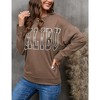 Sweatshirt For Women Lightweight Spring Holiday MALIBU Letter Graphic Crewneck Long Sleeve Pullover Sweatshirt - 2 of 4