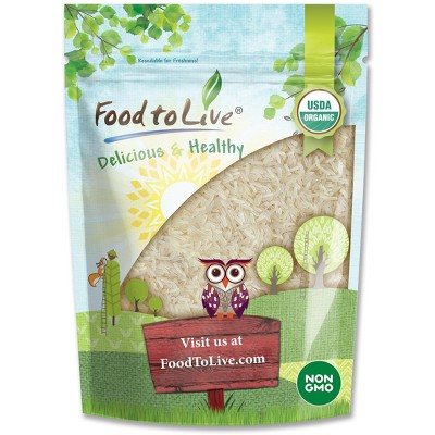 Organic Parboiled Long Grain White Rice - by Food To Live