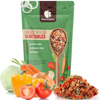 Gourmanity Dehydrated Mixed Vegetables - 1lb