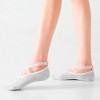 Anna-Kaci Women's 2-Pack Ballet Style Grip Socks with Crisscross Elastic Straps and Non-Slip Soles for Yoga or Pilates - 2 of 3