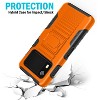 Nakedcellphone Case for Zebra EM45 RFID Mobile - Rugged Hybrid Phone Cover with Grip Stand - 4 of 4