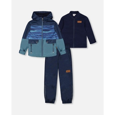 neutral blue and navy