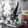 FURNIinspire Decorative Objects Fabric Gnome With Banner, Cute Doll Decor, Indoor Living Room Decorations For Holiday Party, Black, 4"*6"*20" - 3 of 4