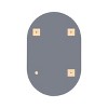 Chloe Lighting Reflection Vertical/Horizontal Hanging Round Shaped Frameless Wall Mirror 33`` Height - 2 of 4