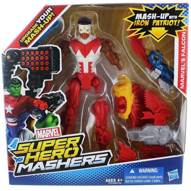 Marvel Super Hero Mashers 6" Action Figure: Falcon, 3 of 5