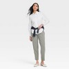 Women's Long Sleeve Button-Down Boyfriend Shirt - A New Day™ - 3 of 3