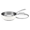 Cuisinart Matte 3qt Stainless Steel Chef's Pan With Cover Mw8935-24 - White  : Target