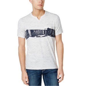 I.N.C International Concepts Mens Brushstroke Basic T-Shirt, Grey, XX-Large - 1 of 1