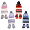 NPolar Winter Kids  Beanie Hat and Glove Scarf Set Beanie Neck Warmer Mittens for 4-7-Year-Old Kids - 2 of 4
