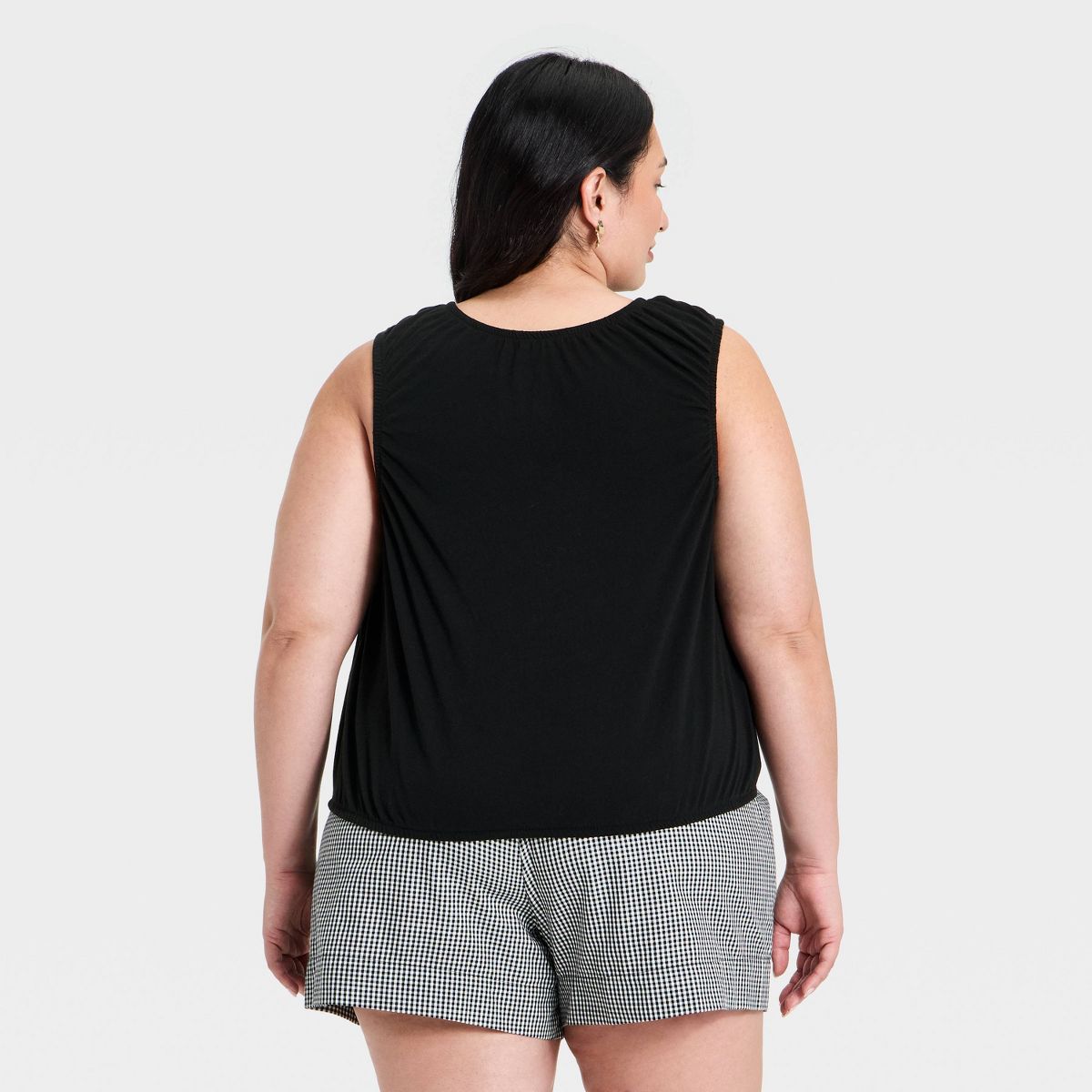 Women's Bubble Hem Tank Top - A New Day™ - thumbnail 6