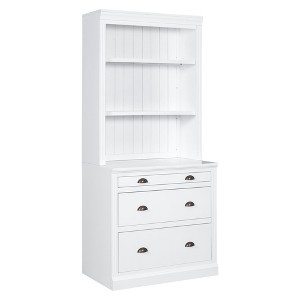 NicBex File Cabinet with Shelves,Office Cabinet with Adjustable Storage Shelves,Modern Vertical Storage Cabinet,Filing Cabinets for Home Office - 1 of 4