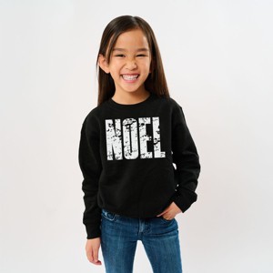 Noel Block Distressed - Youth Graphic Sweatshirt - 1 of 3