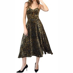 Women's Weslena Bustier Burnout Midi Dress - adelyn rae - 1 of 3