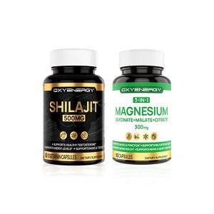OXYENERGY Shilajit 500mg & Magnesium Bundle - 1 of 1