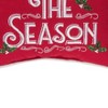 C&F Home 10" x 10" Tis The Season Christmas Throw Pillow - 3 of 4