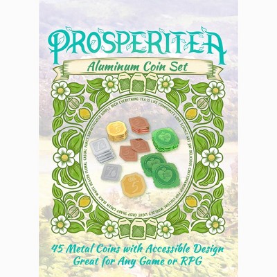 Mentha Designs Prosperitea - 45ct Aluminum Coins, Unique Metal Currency, Game