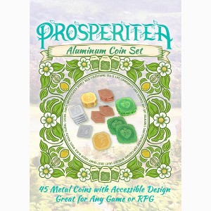Mentha Designs Prosperitea - 45ct Aluminum Coins, Unique Metal Currency, Game - 1 of 4
