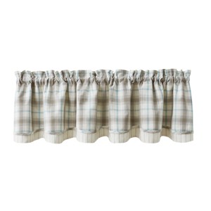 Park Designs Lake Livin' Lined Layered Valance 72X16 - 1 of 3