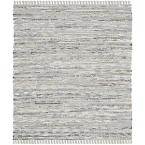 Rag Rug RAR121 Hand Woven Indoor Rugs - Safavieh - 1 of 4