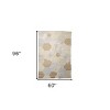 Ivory Brown And Gray Patchwork Hand Woven Area Rug - 3 of 4