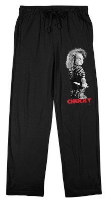 Chucky My Chucky Knife Men's Black Sleep Pajama Pants