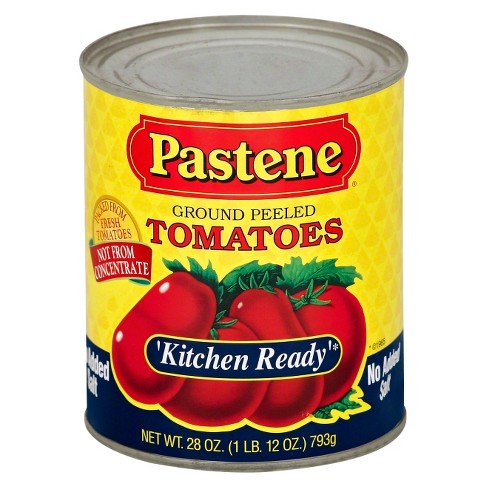 Pastene Ground Peeled Tomatoes No Added Salt 28oz Target