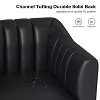 Carsten Industry 30" Wide Faux Leather Chair with Metal Leg| HULALA HOME - 4 of 4