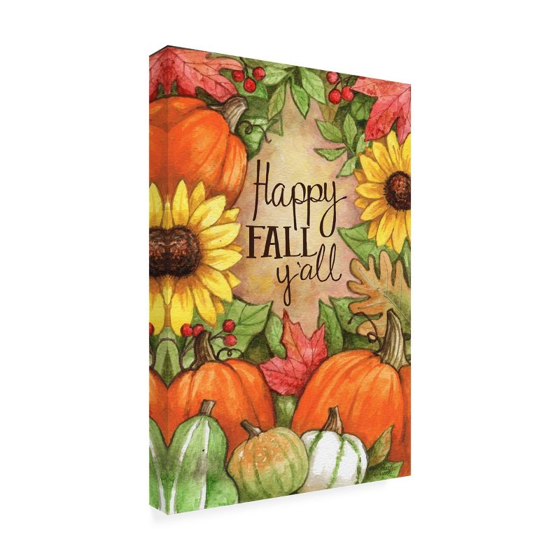 "Happy Fall Pumpkins" Outdoor Canvas, 2 of 8
