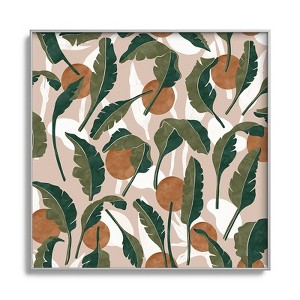 Marta Barragan Camarasa Simple tropical nature T Metal Framed Art Print - Deny Desings - 1 of 3
