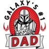 Men's Star Wars: The Mandalorian #1 Father Din Djarin and Grogu T-Shirt - 2 of 4