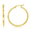 Classic Gold 14K Yellow Gold, 31mm Hoop Earrings - Gold - 2 of 3