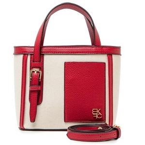 MKF Collection Wren faux leather trim Tote Bag by Mia K - 1 of 4