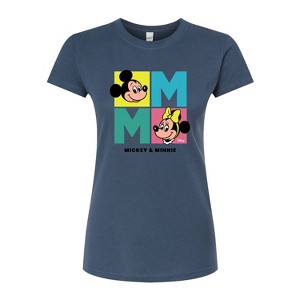 Women's - Disney - Minnie Mickey Fitted Graphic T-Shirt - 1 of 3