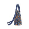 Signare USA Frida Kahlo Blue Convertible Top Handle Handbag - 3 of 4